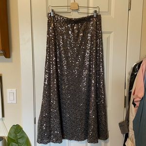 Mossimo sequin maxi dress large